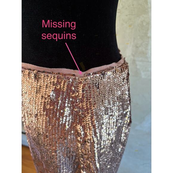 J. Crew Factory Metallic Midi Skirt in Bronze - Picture 13 of 13